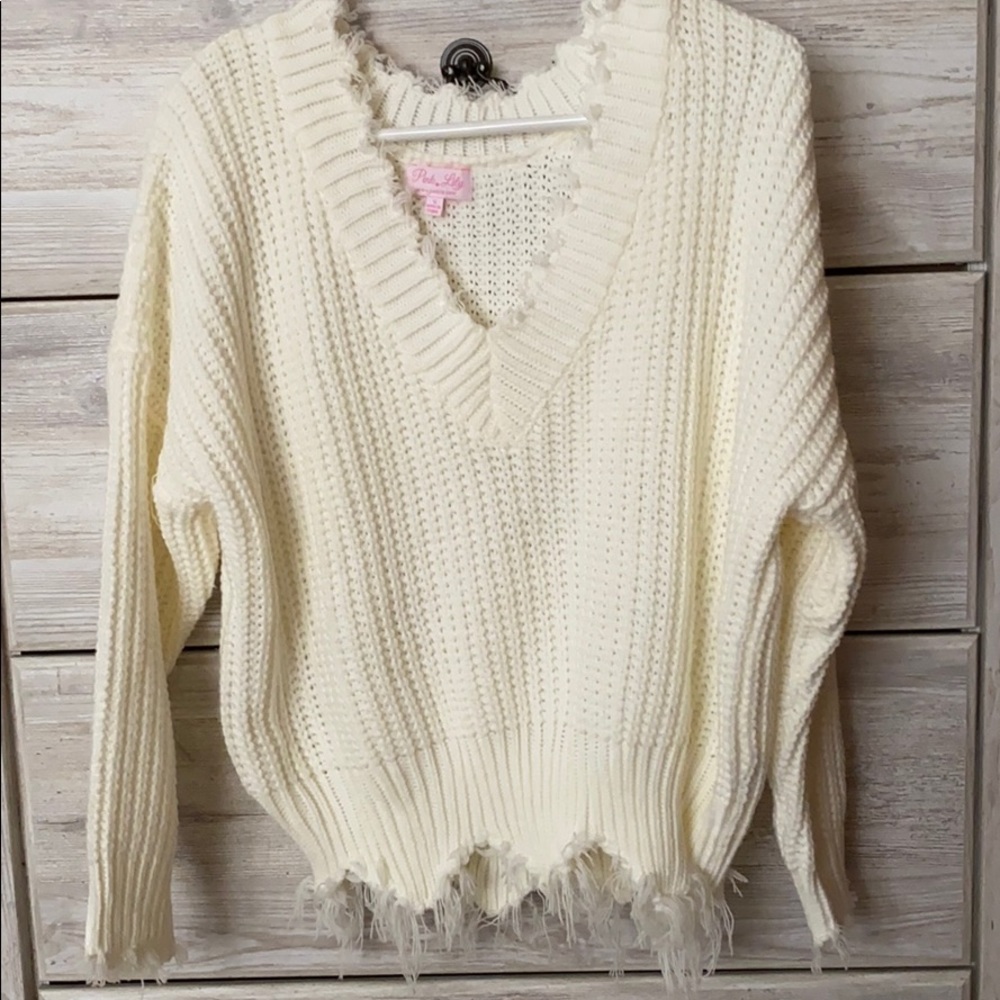 Pink Lily sweater